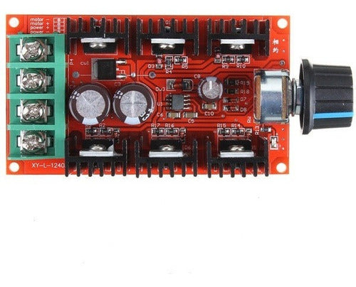 12v 24v 50v 2000w Max 10-50v 40a Dc Control De Velocidad Del 3