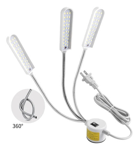 Sunsure LED Lamp for Sewing Machine with Magnet and Flexible Arm 1