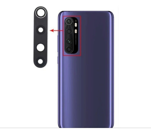 Xiaomi Glass Rear Camera Lens for Mi Note 10 Lite 5