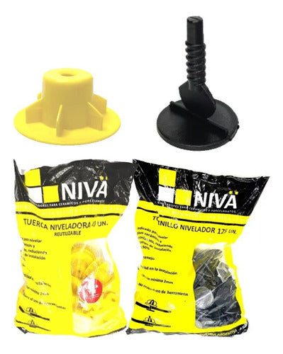 Niva Combo 830 Leveling Screws Nuts Porcelain Tile Ilva 0