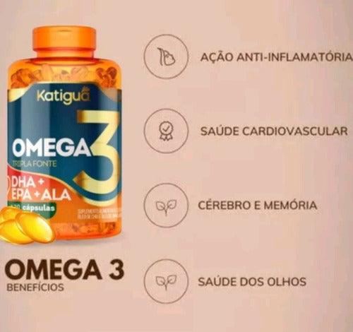 Ariela Omega 3 Super Promo 6 Bottles of 120 Capsules 1000mg 1