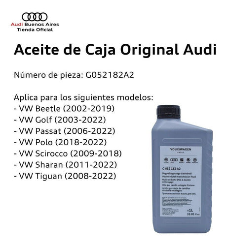 Aceite De Transmisión Caja Automatica Volkswagen Passat 2011 2