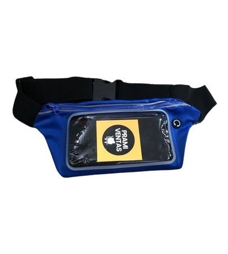 PRAMI VENTAS Waterproof Running Waist Pack with Touch Cell Phone Holder 1