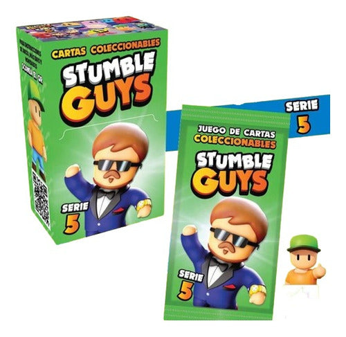 Deck + 20 Packs of Stumble Guys Cards - Series 5. King 0