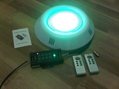 RGB LED Controller with RF Remote Control 12 Amper 7