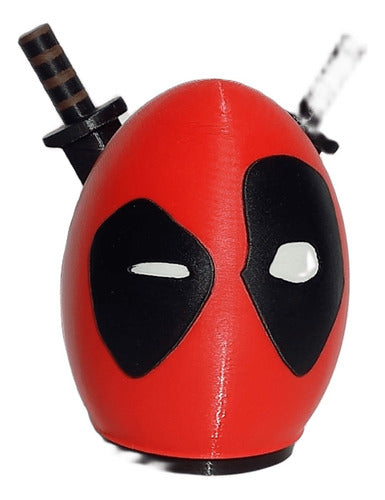 Golosinero Egg Container - 3D Printed Design Deadpool 0