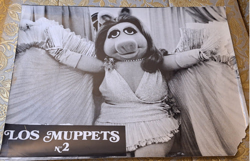 Tarjeta De Lobi Nº 5 -los Muppets 2 Original 1981 40 Cm X 29 0