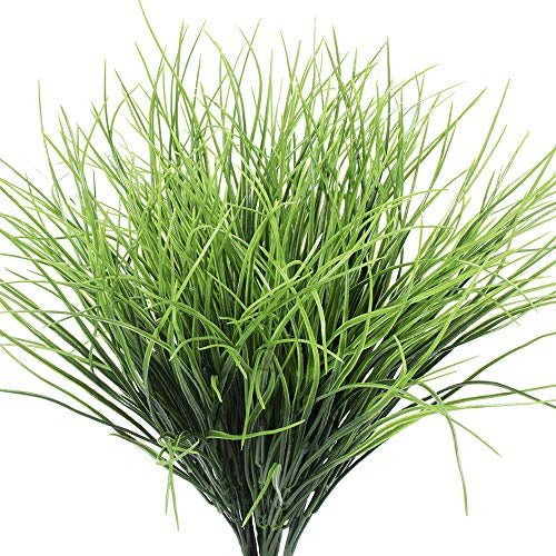 Slanc Artificial Grass Plants Faux Shrubs Artificial Bushes 0