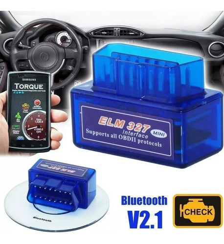 Escaner Automotriz V2.1 Obd2 2019 Original Bluetooth Elm327 2