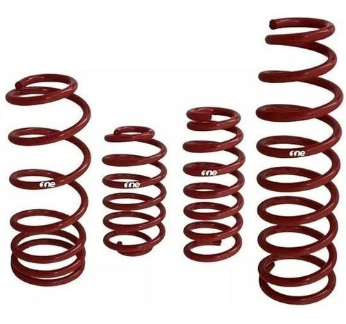 One Kit X 4 Spiral Spring Ford Fiesta Kinetic Progressive GNC 0