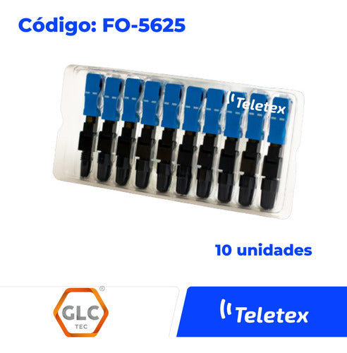 GLC TECH Mechanical Connector FO-5625 SC-PC Fiber Optic FTTH Splice x 10u 4