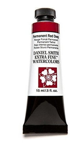 Daniel Smith Extra Fine Watercolor Paint 15ml - Permanent Red Deep 4