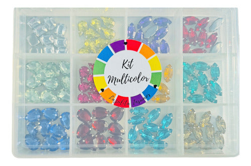 Lazulitainsumos Bijou Multicolored Gemstone Kit 0