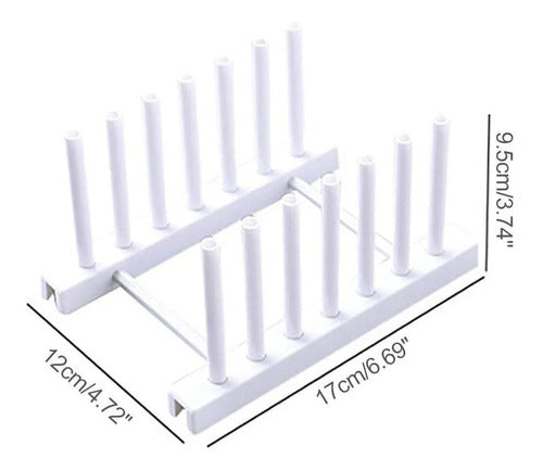 Kitchen Plate and Glass Organizer Drainer - Multi-functional Drying Rack 3