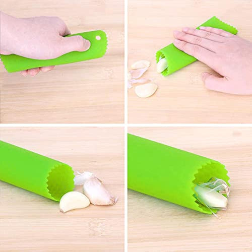 JASVIC Garlic Press, Stainless Steel Garlic Chopper 3