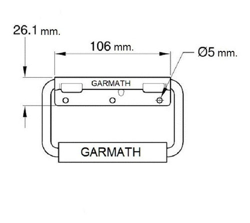 Corner Bracket X 8 Units Metal 3 Tips Black Garmath 6