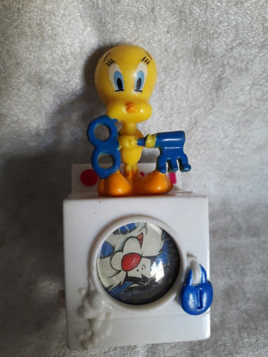 Tweety Y Silvestre Warnes Bros 1995 Juguete Muñeco 0