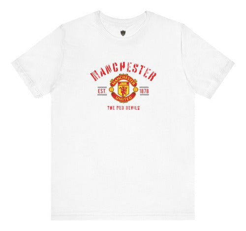 Premium Combed Cotton Manchester United Casual T-Shirt 14