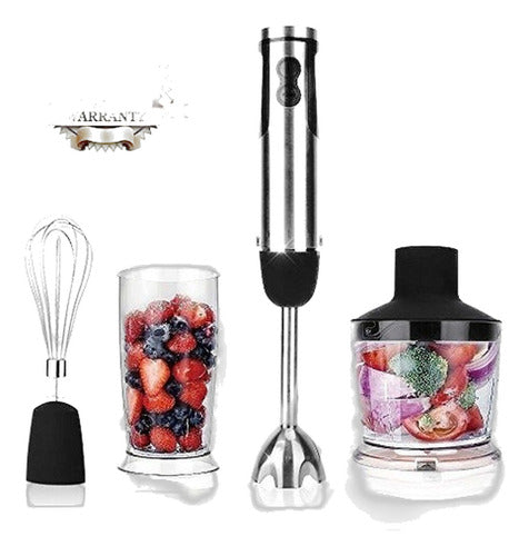 KOIOS 4 In 1 Hand Blender 400-Watts With Food Processor 0