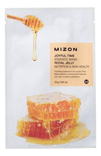 Mizon Royal Jelly Facial Mask x10 Nutrition Hydration 0