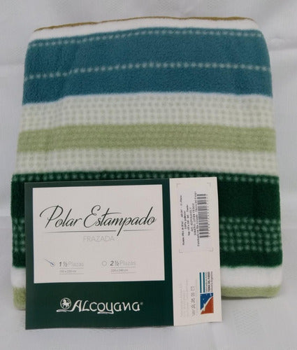 Alcoyana Printed Polar Blanket 1 1/2 Bed Size 0