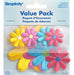 Simplicity Assorted Iron Flower Patches - 8 Pcs 1