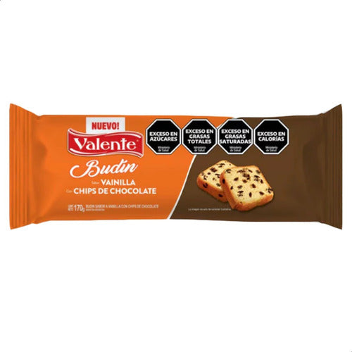 Budin Valente Con Chips De Chocolate Pack X6 - Mejor Precio 0