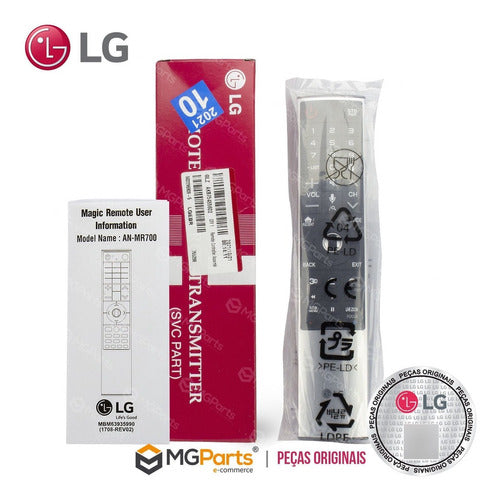 Controle Remoto Smart Magic LG An-mr700 Akb75455602 3