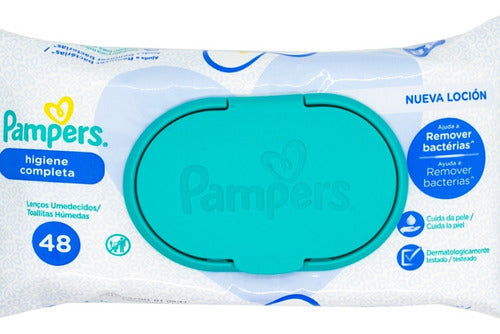 Pampers Kit Higiene Completa X12 Toallitas Humedas Bebes 48u 5