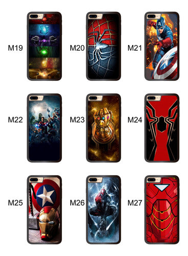 SUBLILUMAR Custom Avengers Cell Phone Case 3