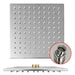 Square 10 X 10 Stainless Steel Shower Head with Mozart Attachment 2