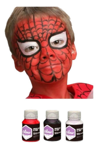 Glow Spider Man Character Makeup Kit Marvel 0