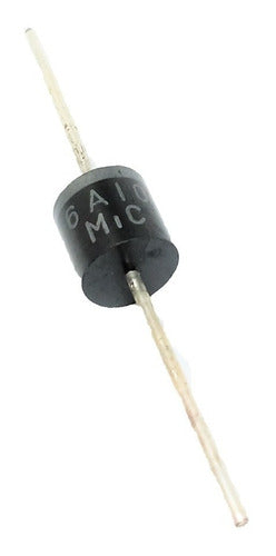 MIC Diodo Rectificador 6A10 1000V Pack X 100 0