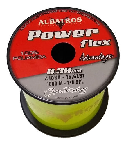 Albatros Powerflex Fishing Line 035 mm 860 m Power Flex 0