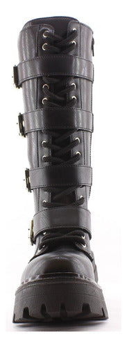 Sacha Shoes Rosina High-Top Buckle Boots for Women 1