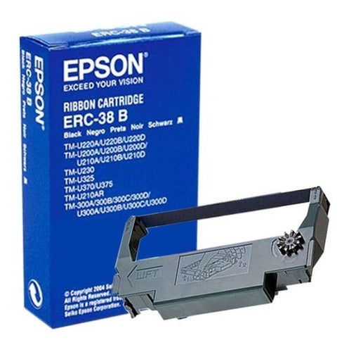 Epson ERC-38B Black TMU-200/220/230/300/325/375 0