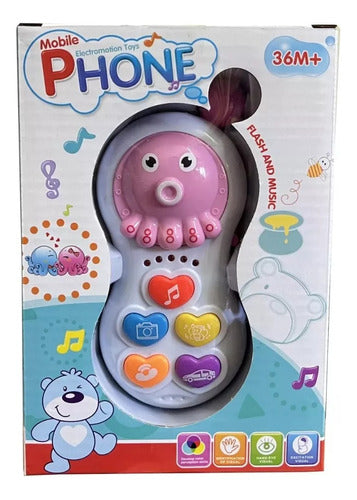 Sebigus Telefono Didactico Para Bebe Con Luz Y Sonido 53123 0