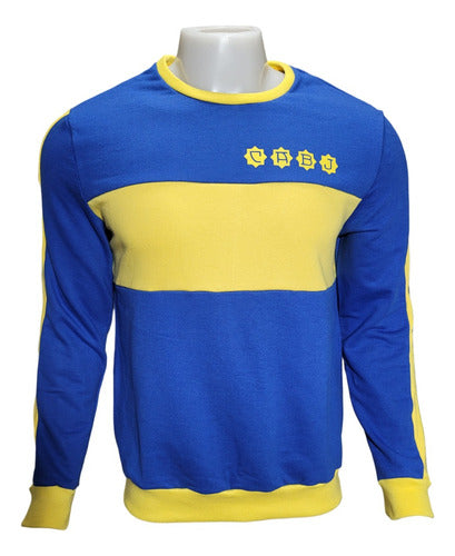 Boca Juniors Retro Long Sleeve Hoodie Official Product 0