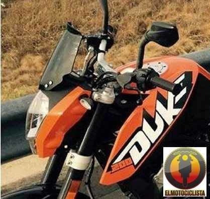 Parabrisa Elevado Motos Ktm Duke 200 390 Cupula Elmotociclis 3