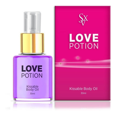 Sexitive Love Potion Frutos Rojos Edible Massage Lubricant Oil 0