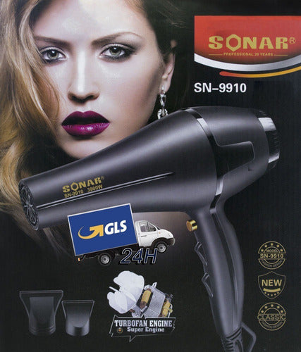 Sonar Professional Hair Dryer 1900 W 1