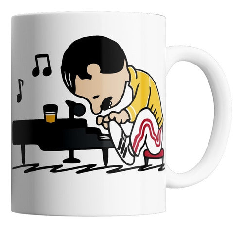 Taza De Cerámica - Freddie Piano 0