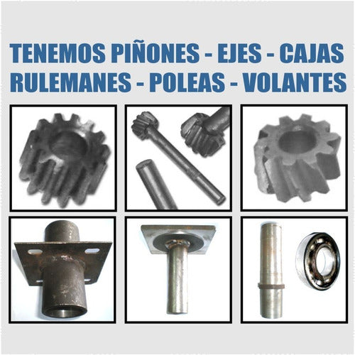 Mecanobra Corona Para Hormigonera 280mm - Varios Modelos - Poleas 1