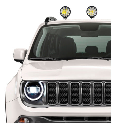 Mini LED Auxiliary White Spotlight 12/24v 4x4 Off Road Premium 5