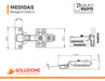 Grupo Euro Soft Close Hinge 35mm Angle 0 X 100 Units 6