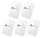 Lie Home 50 Adhesive Screw Hooks Transparent for Hanging Lh 0