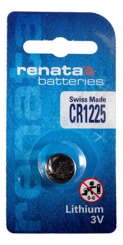 Renata Button Cells CR1225 5 Pack Original Swiss Blister 0