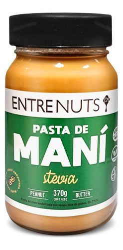 Pasta De Mani Stevia Mantequilla Entre Nuts Sin Tacc 370g X2 1