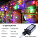 Blingstar Multicolor Icicle Lights for Outdoors 2