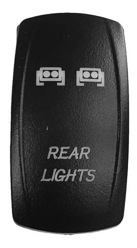 Power Monkeys LED Universal Switch with Blacklight 4x4 UTV Rear Lights 0